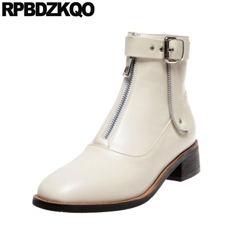 booties motorcycle metal beige brand women winter boots genuine leather front zipper british chunky fur square toe shoes biker
booties motorcycle metal beige brand women winter boots genuine leather front zipper british chunky fur square toe shoes biker