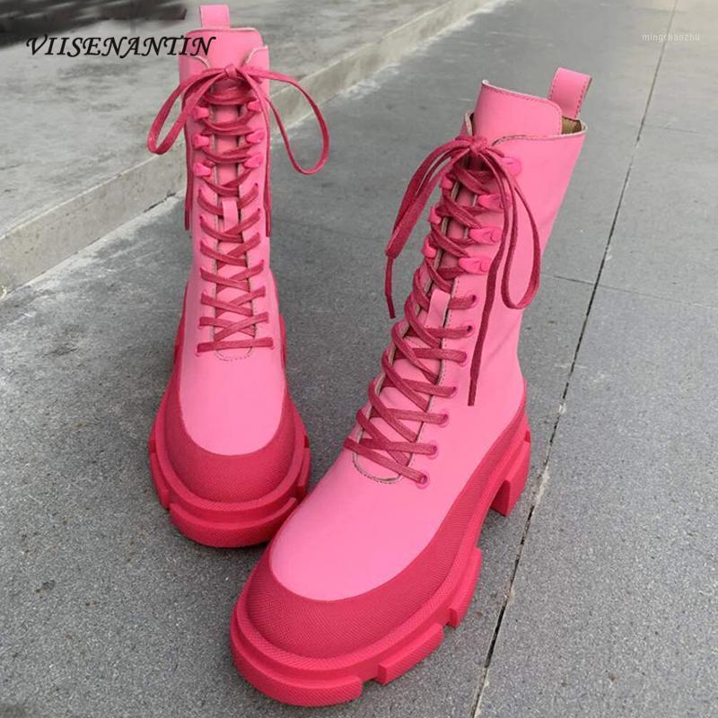 New Flat Platform Short Mid-calf Motorcycle Boots Pink Leather Chunky Sole Women Round Toe Roman Elastic Height Increasing Shoes1, Black
New Flat Platform Short Mid-calf Motorcycle Boots Pink Leather Chunky Sole Women Round Toe Roman Elastic Height Increasing Shoes1, Black