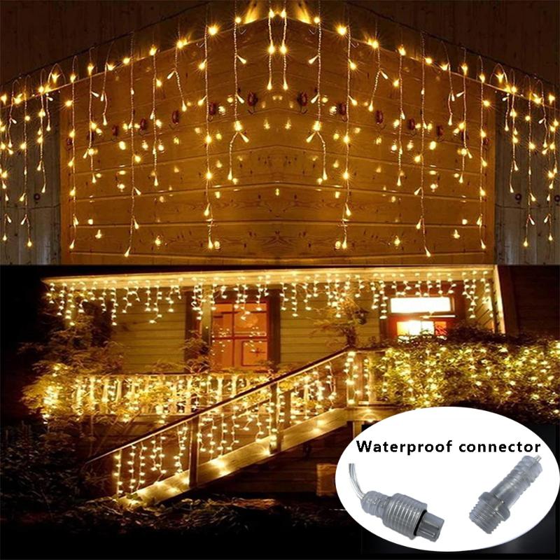 Strings Street Garland Christmas Decor For House Outdoor Waterproof Fairy Light Festoon Icicle Curtain Waterfall
Strings Street Garland Christmas Decor For House Outdoor Waterproof Fairy Light Festoon Icicle Curtain Waterfall