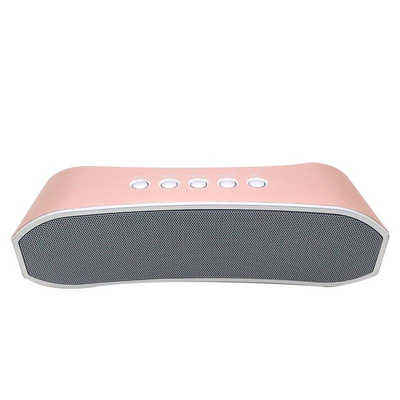 Portable Bluetooth speaker subwoofer metal material FM Radio USB/TF MP3 player
Portable Bluetooth speaker subwoofer metal material FM Radio USB/TF MP3 player