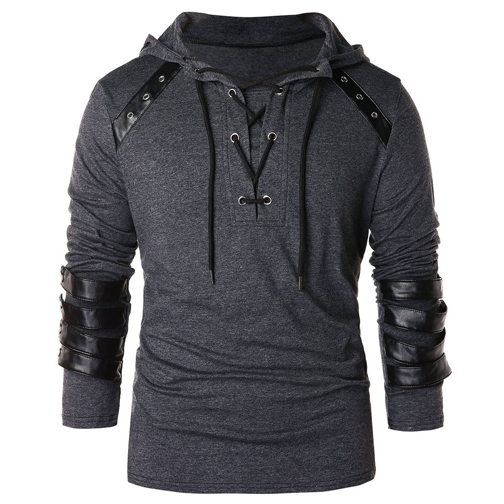 2021 Male Hoodie Plus Punk Size Plutonium Leather Long Sleeve Up to Black Blue Streetwear Casual Gothic Spring Tops Xb3x, Gray.
2021 Male Hoodie Plus Punk Size Plutonium Leather Long Sleeve Up to Black Blue Streetwear Casual Gothic Spring Tops Xb3x, Gray.