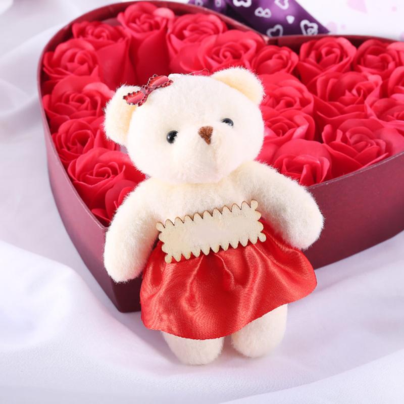 10/20pcs rose bath body flower floral soap scented rose flower with bear doll and heart shaped gift box for valentine wedding
10/20pcs rose bath body flower floral soap scented rose flower with bear doll and heart shaped gift box for valentine wedding