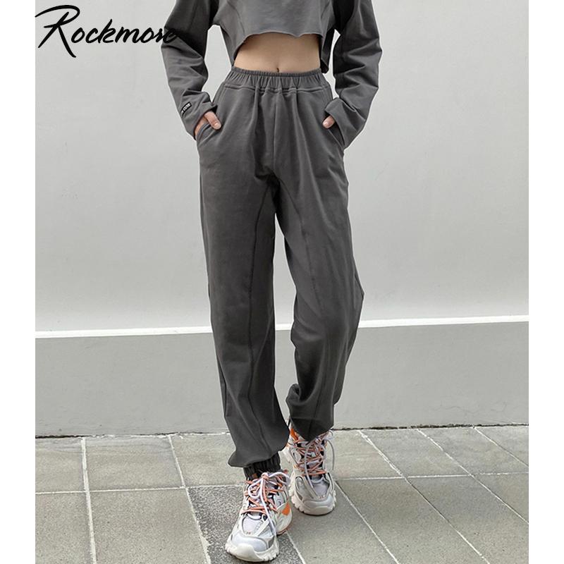 Rockmore Baggy Pencil Sweat Pants For Women Pockets High Waist Trousers Plus Size Streetwear Sweatpants Casual Wide Leg Joggers, Dark grey
Rockmore Baggy Pencil Sweat Pants For Women Pockets High Waist Trousers Plus Size Streetwear Sweatpants Casual Wide Leg Joggers, Dark grey