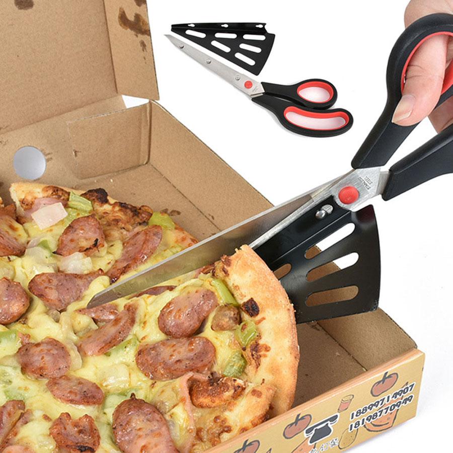 Multi Function kitchen Scissors Stainless Steel Baking Tools Pizza Knife Cutter Slicer Shovel Kitchen Shallot Vegetable Shear DH1468 T03
Multi Function kitchen Scissors Stainless Steel Baking Tools Pizza Knife Cutter Slicer Shovel Kitchen Shallot Vegetable Shear DH1468 T03