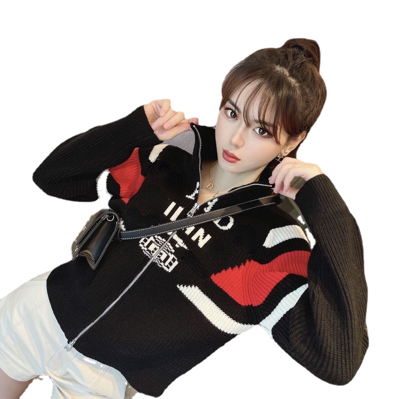Women Sweaters Hoodie 22SS Women's Top Fashion Knit Pullover Sweater Tops Casual Female Tees Warm Women's Clothing, White;black
Women Sweaters Hoodie 22SS Women's Top Fashion Knit Pullover Sweater Tops Casual Female Tees Warm Women's Clothing, White;black