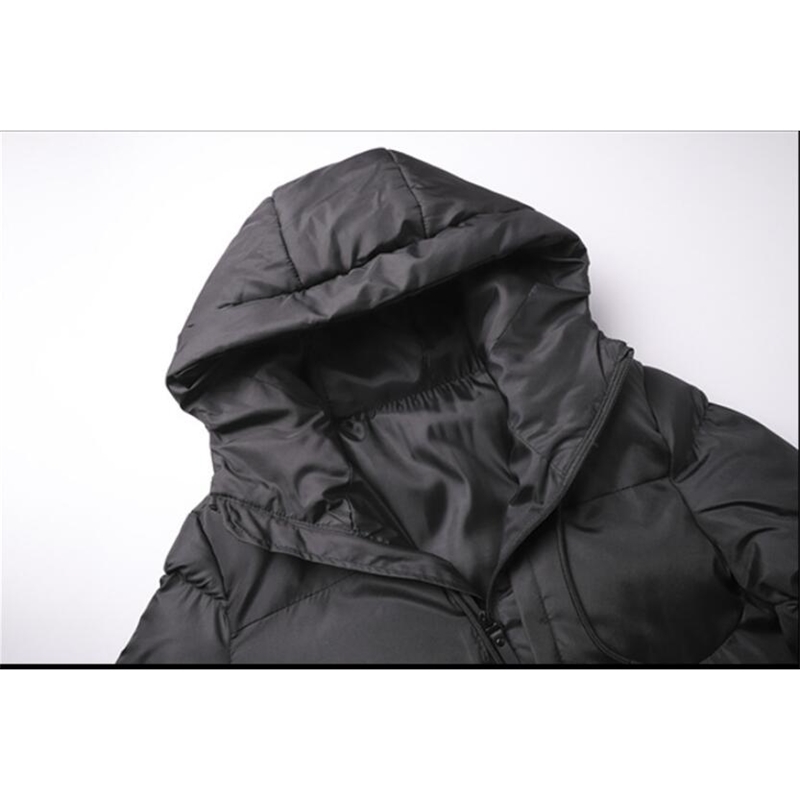Winter Men Thicken Coats Solid Color Down Jacket Regular Man Outdoor Wear Male Snow Warm Coat 201127