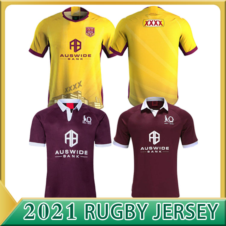 2020 2021 National Rugby League Queensland QLD Maroons Malou Rugby jersey 20 21 QLD MAROONS STATE OF ORIGIN Rugby jersey, Yellow
2020 2021 National Rugby League Queensland QLD Maroons Malou Rugby jersey 20 21 QLD MAROONS STATE OF ORIGIN Rugby jersey, Yellow