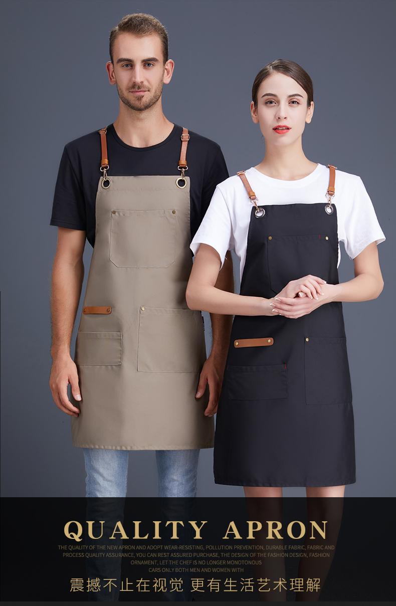 Apron custom logo printing home kitchen work clothes women custom-made Korean milk shop waist
Apron custom logo printing home kitchen work clothes women custom-made Korean milk shop waist