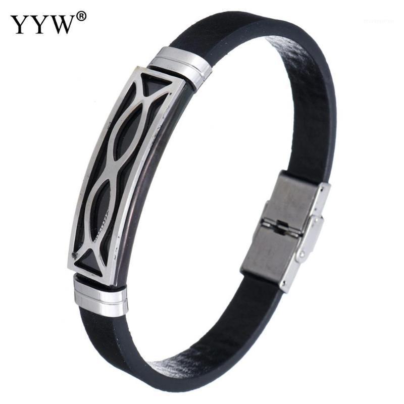2020 Cross Bracelet For Men Women Black leather geometry Bracelets Stainless Steel Spring Clasp Jewelry1
2020 Cross Bracelet For Men Women Black leather geometry Bracelets Stainless Steel Spring Clasp Jewelry1