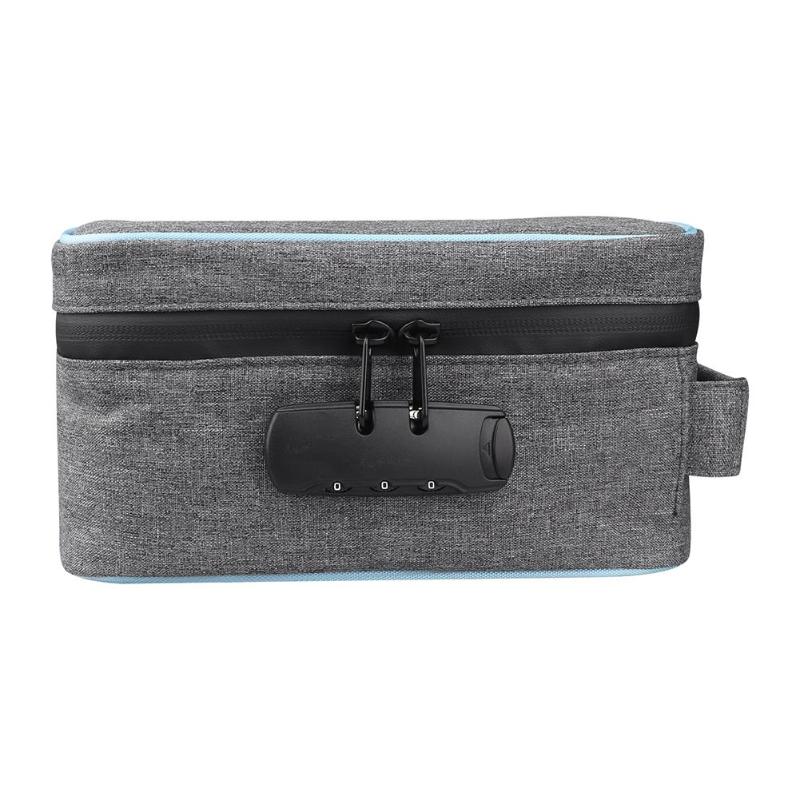 Smell Proof Bag With Combination Lock Waterproof Storage Bag Odor Proof Stash Storage Case Container For Home Travel Camping9980334