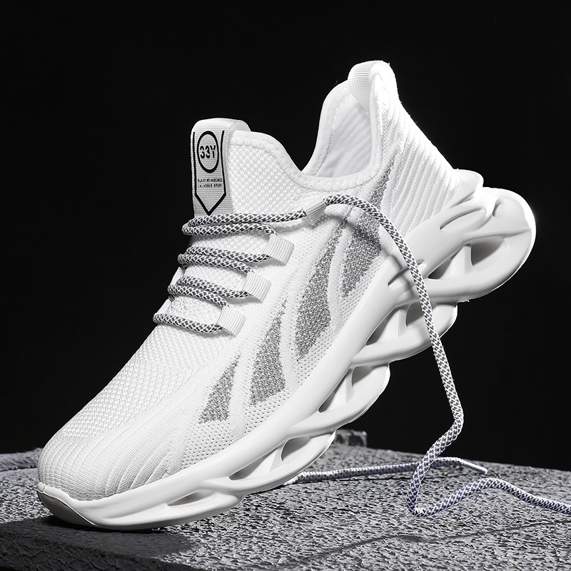 High Quality Men run Shoes Comfortable Mesh Blade Cushioning Sneakers Neon Green Summer Non-slip Hard-wearing Shoes Outdoor Sport Shoes, G193-white
High Quality Men run Shoes Comfortable Mesh Blade Cushioning Sneakers Neon Green Summer Non-slip Hard-wearing Shoes Outdoor Sport Shoes, G193-white