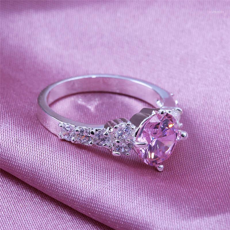 Fashion Rings Amethsyt Pink for Women Wedding Engagement Size 6-10 Jewelry1