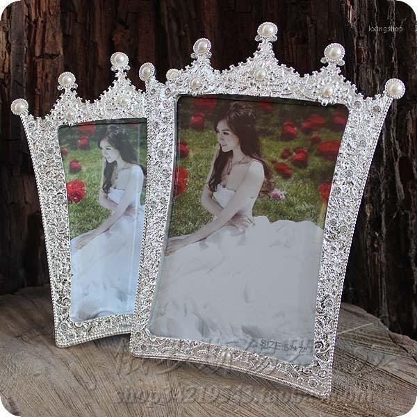 7inch photo frame pearl crown glass picture frame wedding picture perfect gift photo frames for XC0011
7inch photo frame pearl crown glass picture frame wedding picture perfect gift photo frames for XC0011