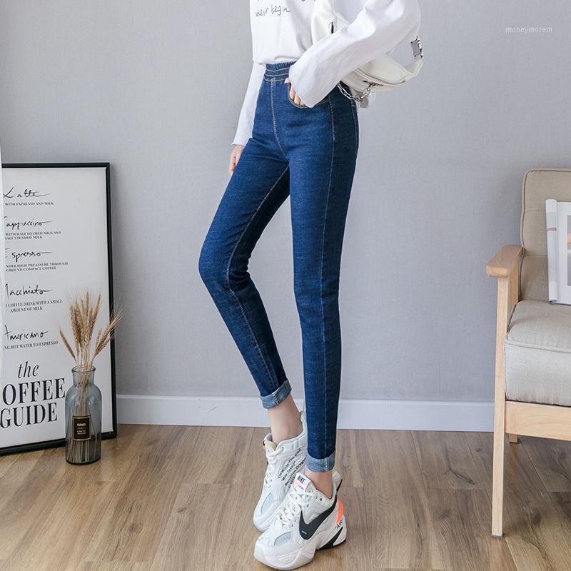 Casual Elastic Waist Solid Skinny Stretch Pencil Jeans Women Plus Size 5XL Slim Denim Pants Basic Spring Trousers Korean Style1, Light blue
Casual Elastic Waist Solid Skinny Stretch Pencil Jeans Women Plus Size 5XL Slim Denim Pants Basic Spring Trousers Korean Style1, Light blue