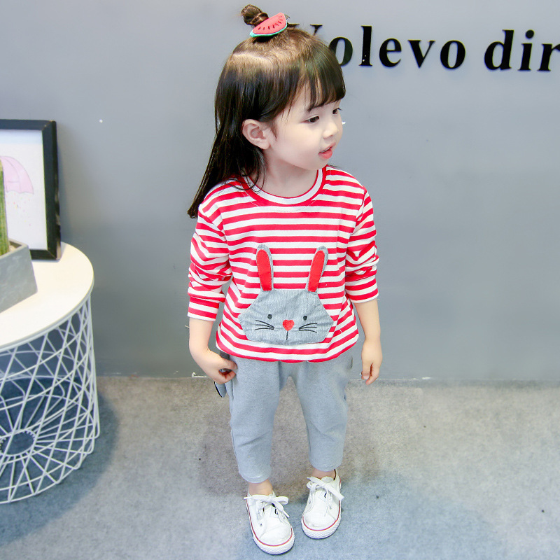 Halloween Girls Cartoon Long Sleeve Suit Baby Clothes 1 2 3 4 Years Christmas Toddler Girl Clothing Beauty Clothes for GirlsX1019