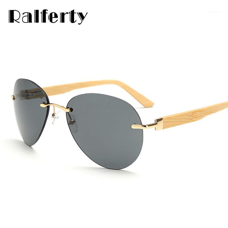 Ralferty High Quality Bamboo Sunglasses Men Women Rimless Oval Sun Glasses UV400 Spring Hinge Rimless Sunglass Vintage K150291
Ralferty High Quality Bamboo Sunglasses Men Women Rimless Oval Sun Glasses UV400 Spring Hinge Rimless Sunglass Vintage K150291