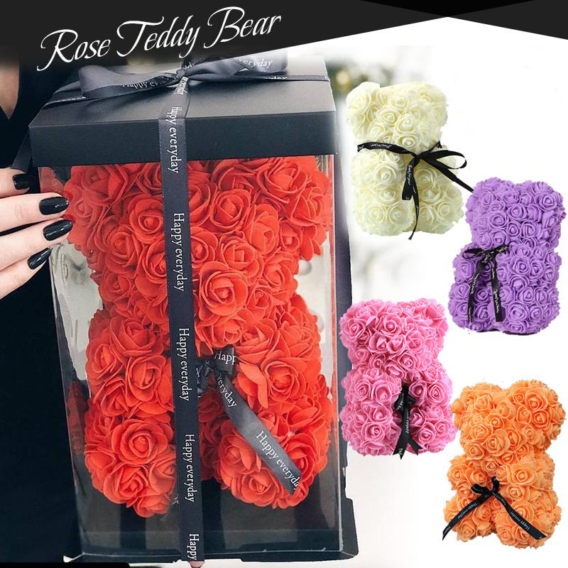 PE Plastic Artificial Flowers Rose Bear Multicolor Foam Rose Flower Teddy Bear Valentines Day Gift Birthday Party Spring Decoration, Shippingfee(don't choose)
PE Plastic Artificial Flowers Rose Bear Multicolor Foam Rose Flower Teddy Bear Valentines Day Gift Birthday Party Spring Decoration, Shippingfee(don't choose)