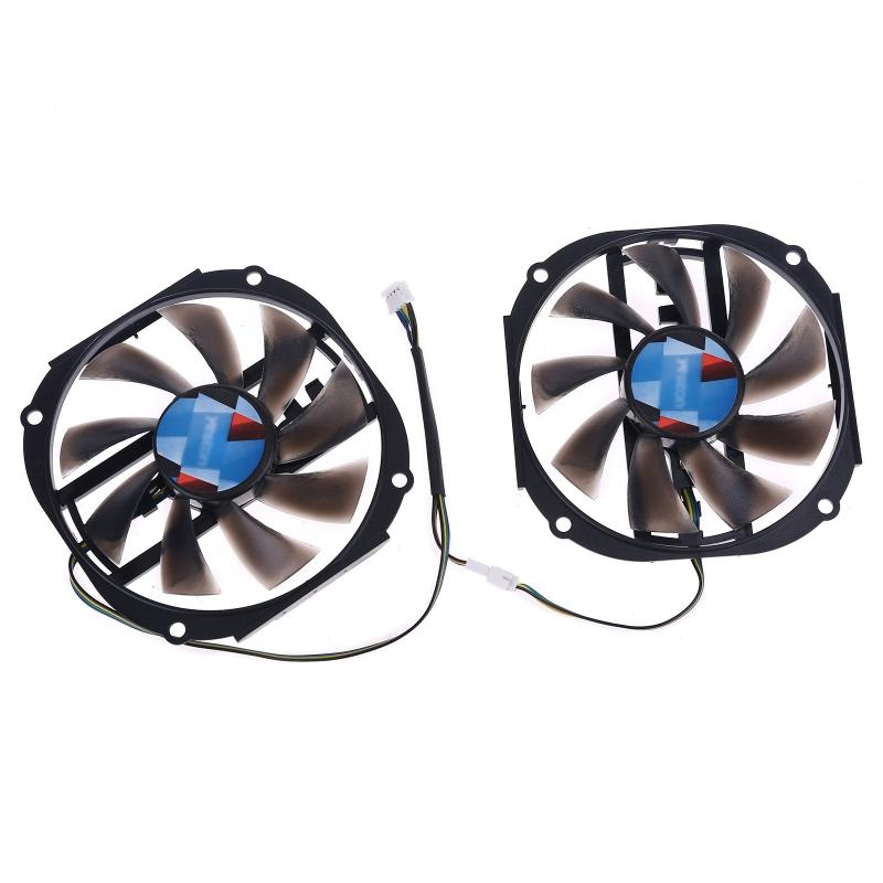 2pcs 95mm 4gb GPU Cooler Cooling Fan for Yeston RX480 570 580 Graphics Card Fan
2pcs 95mm 4gb GPU Cooler Cooling Fan for Yeston RX480 570 580 Graphics Card Fan