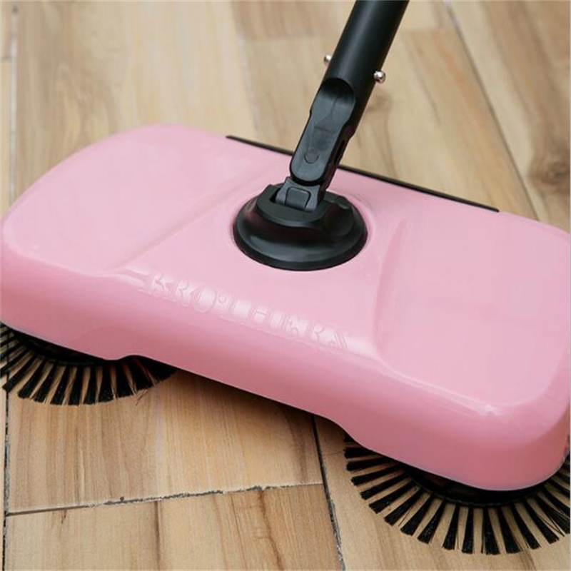 Wholesale Portable Hand-push vacuum sweeper Hand push lazy broom Household sweeper Overall Length