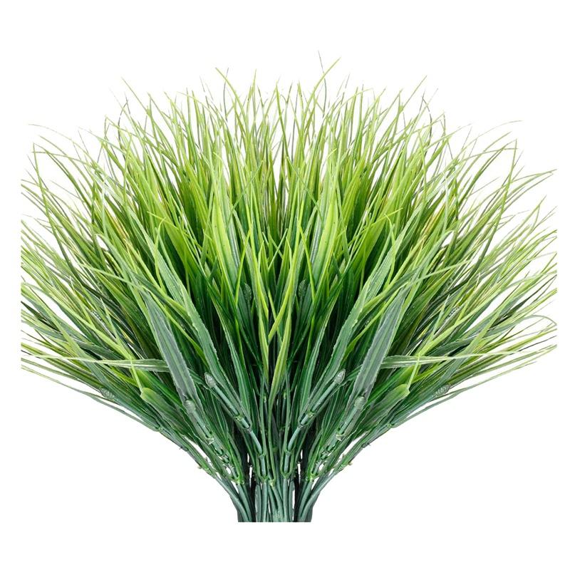 12 Bundles Artificial Grasses Outdoor Fake Grass No Fade Faux Plastic Plants Garden Window Box Decorating, Green
12 Bundles Artificial Grasses Outdoor Fake Grass No Fade Faux Plastic Plants Garden Window Box Decorating, Green