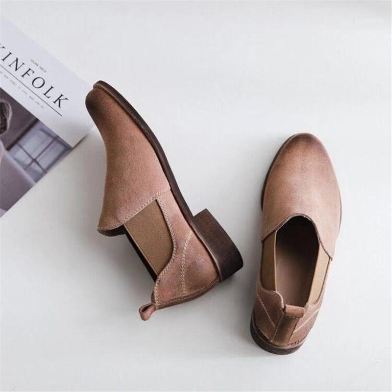 Ladies Shoes Botas Mujer Round Toe Sapato Feminino Low Heels Autumn Retro Boots Women Outdoor Elastic Boots New Fashion1, As pic
Ladies Shoes Botas Mujer Round Toe Sapato Feminino Low Heels Autumn Retro Boots Women Outdoor Elastic Boots New Fashion1, As pic