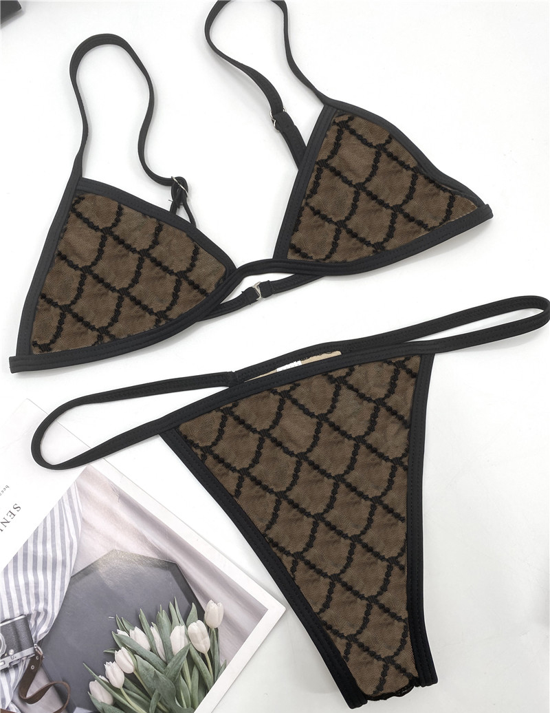 Sexy Triangle Bra Set Classic Letters Lace Underwear for Women Black Pink Tulle Embroidery Lingeries Split Bikinis
Sexy Triangle Bra Set Classic Letters Lace Underwear for Women Black Pink Tulle Embroidery Lingeries Split Bikinis