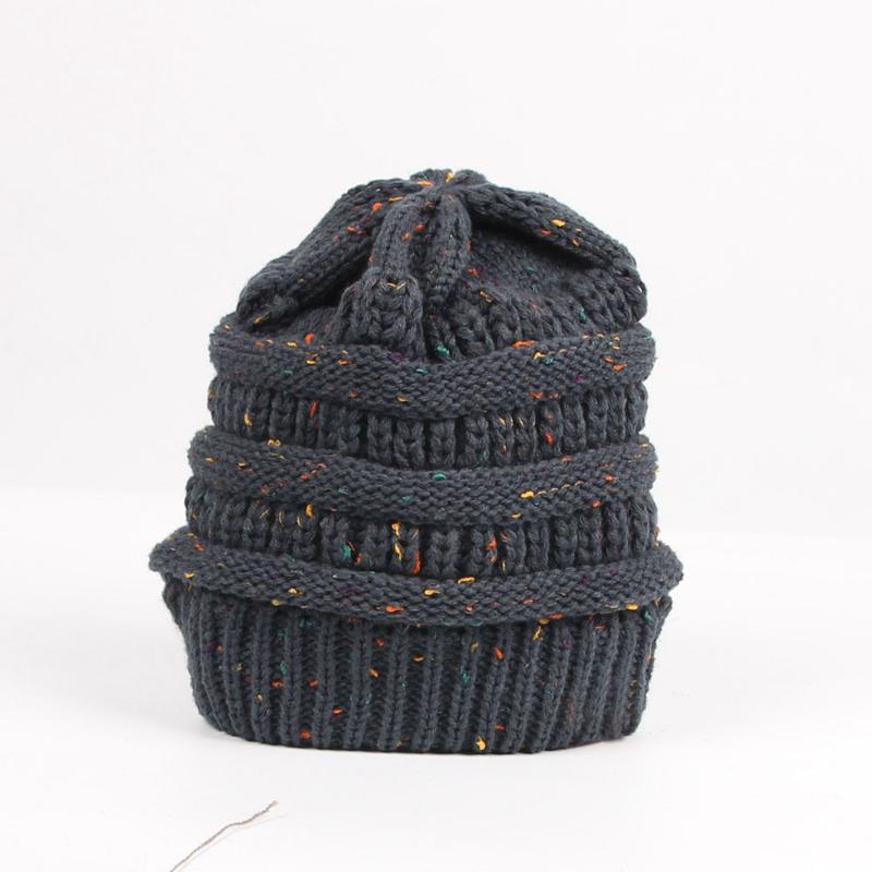 Knitted Warm Hat with Mixed Color Solid Top Women Winter Thick Soft Best Matched Rib Beanie Cap  Adult, White 
Knitted Warm Hat with Mixed Color Solid Top Women Winter Thick Soft Best Matched Rib Beanie Cap  Adult, White