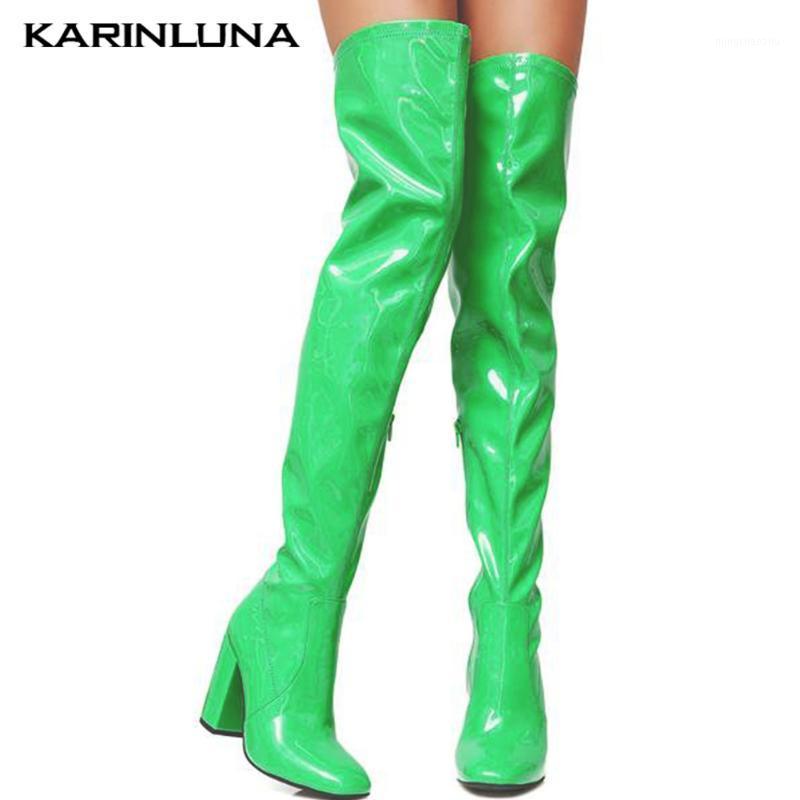 Karin High Quality Brand Design women shoes Candy Color Multicolor Round Toe Over-the-knee Square Thick Heels Booties1, Rosy red
Karin High Quality Brand Design women shoes Candy Color Multicolor Round Toe Over-the-knee Square Thick Heels Booties1, Rosy red