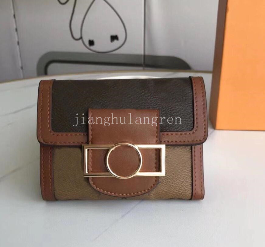 Wallet Card Case with box Top Quality Real Leather DAUPHINE Fashion Women Coin Purse Pouch Mini Short Wallets Main Credit Card Holder Clutch, Red;black
Wallet Card Case with box Top Quality Real Leather DAUPHINE Fashion Women Coin Purse Pouch Mini Short Wallets Main Credit Card Holder Clutch, Red;black