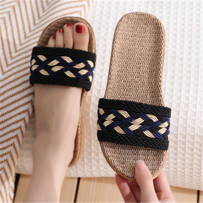 FAYUEKEY New Ladies Casual Slides Summer Women Flax Slippers Sandals Colorblock Weave Blet Flip Flops Woman Linen Indoor Shoes1, Beige
FAYUEKEY New Ladies Casual Slides Summer Women Flax Slippers Sandals Colorblock Weave Blet Flip Flops Woman Linen Indoor Shoes1, Beige