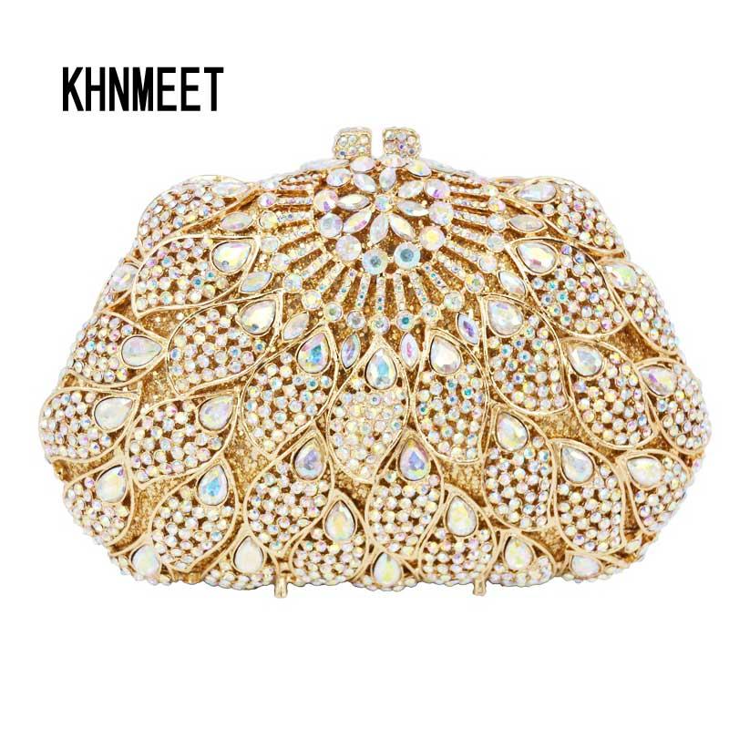 Golden AB crystal Clutches Luxury Diamond Evening Bag frauen festa Dinner Bag Glitter Diamante Ladies Party Purse pochette sc286, Gold
Golden AB crystal Clutches Luxury Diamond Evening Bag frauen festa Dinner Bag Glitter Diamante Ladies Party Purse pochette sc286, Gold