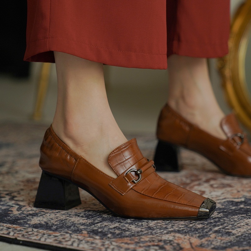 2021 New Female Genuine Spring Leather Woman High Heels Newer As Ladies Shoes 40 Qbhk, Brown
2021 New Female Genuine Spring Leather Woman High Heels Newer As Ladies Shoes 40 Qbhk, Brown
