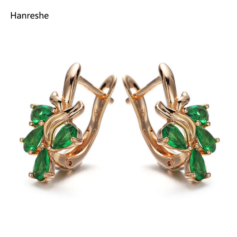Hanreshe Beautiful Crystal Stud Earrings High Quality Copper Vintage Jewelry Accessories Blue Green Earrings Woman Girls Gift
Hanreshe Beautiful Crystal Stud Earrings High Quality Copper Vintage Jewelry Accessories Blue Green Earrings Woman Girls Gift
