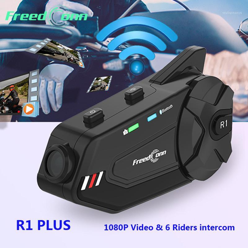 Freedconn R1 Plus 1080P HD Camera WiFi Bluetooth 5.0 Motorcycle Group Intercom Waterproof 6 Riders Bluetooth FM Helmet Headset1
Freedconn R1 Plus 1080P HD Camera WiFi Bluetooth 5.0 Motorcycle Group Intercom Waterproof 6 Riders Bluetooth FM Helmet Headset1