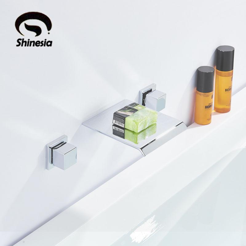 Chrome Color Basin Sink Faucet Dual Handle Three Holes Deck Mount Hot Cold Modern Bathroom1
Chrome Color Basin Sink Faucet Dual Handle Three Holes Deck Mount Hot Cold Modern Bathroom1