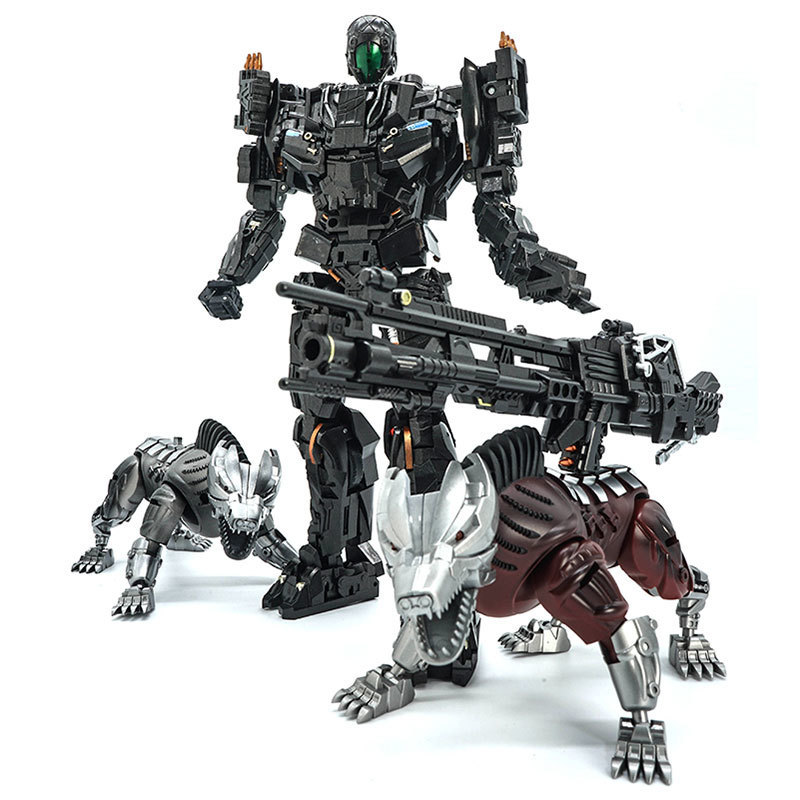 Transformation Lockdown VT-01 VT01 Steeljaw Alloy Metal KO Action Figure Robot VISUAL Toy With Two Dogs Deformation Toys Gifts 201202
Transformation Lockdown VT-01 VT01 Steeljaw Alloy Metal KO Action Figure Robot VISUAL Toy With Two Dogs Deformation Toys Gifts 201202