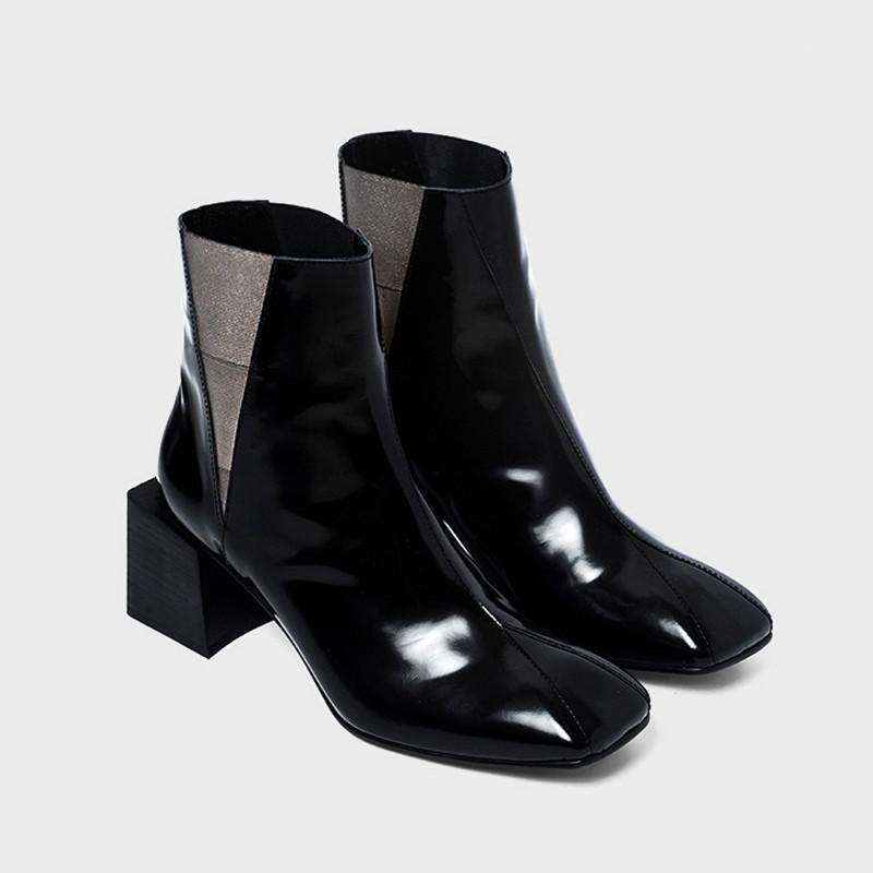 Sexy Patent Leather Ankle Boots Women Square Toe Mixed Colors Thick Heel Booties Women Fashion Party High Heels Botines Mujer1, Black 02(autumn)
Sexy Patent Leather Ankle Boots Women Square Toe Mixed Colors Thick Heel Booties Women Fashion Party High Heels Botines Mujer1, Black 02(autumn)