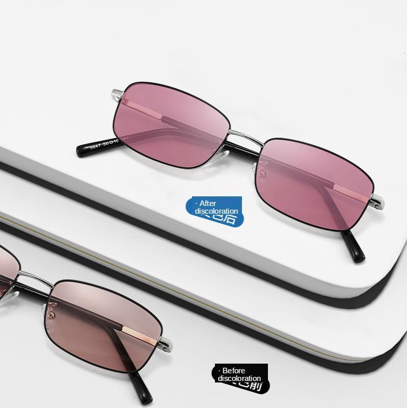 Men Photochromic Sunglasses Polarized Small Square Ocean Fashion 2020 Rays Brand Designer Sun Glasses for Men and Women 96471
Men Photochromic Sunglasses Polarized Small Square Ocean Fashion 2020 Rays Brand Designer Sun Glasses for Men and Women 96471