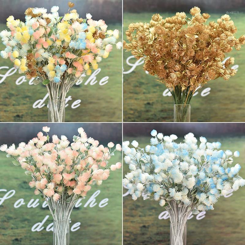 Wedding simulation of four-pronged banyan flower hotel wedding hall flower row decorative props for the window of the1, Blue
Wedding simulation of four-pronged banyan flower hotel wedding hall flower row decorative props for the window of the1, Blue