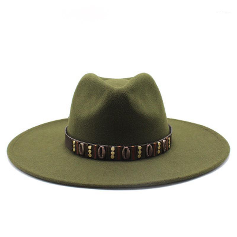 women fedora hats winter autumn big brim 9.5cm solid british style gentlemen formal wedding winter hats wide brim for women1, Khaki
women fedora hats winter autumn big brim 9.5cm solid british style gentlemen formal wedding winter hats wide brim for women1, Khaki