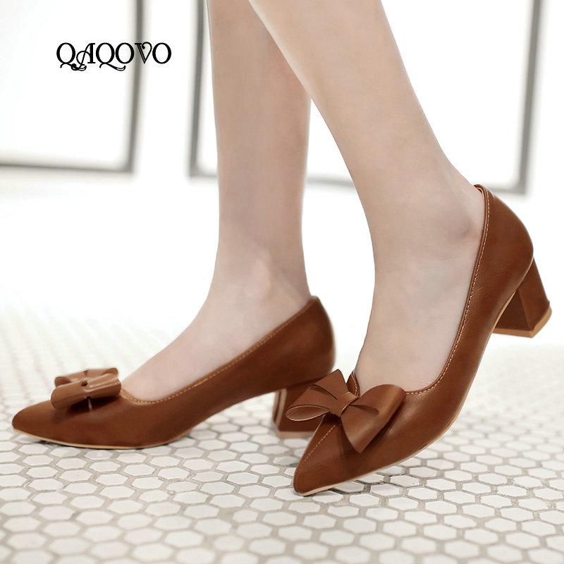 2021 Spring Autumn Bow Women Shoes Pumps Square Loe Heels Slip On Fashion Pointed Toe Casual Ladies Shoes, Black
2021 Spring Autumn Bow Women Shoes Pumps Square Loe Heels Slip On Fashion Pointed Toe Casual Ladies Shoes, Black