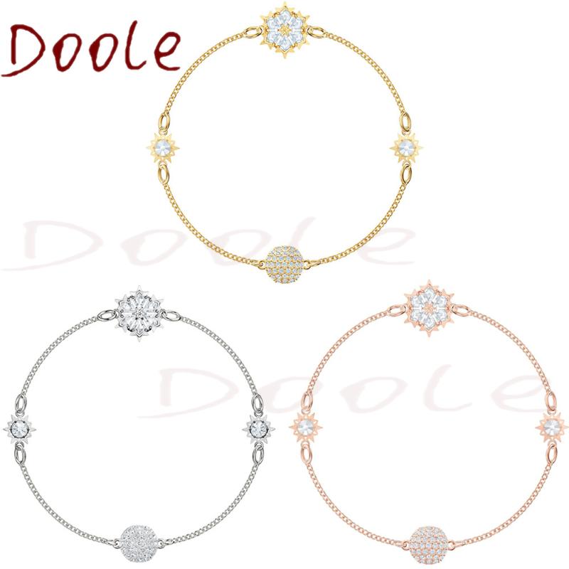 Fashion Jewelry SWA Exquisite Classic REMIX COLLECTION SNOWFLAKE STRAND Clasp Bracelet Jewelry For Girlfriend Birthday Gift
Fashion Jewelry SWA Exquisite Classic REMIX COLLECTION SNOWFLAKE STRAND Clasp Bracelet Jewelry For Girlfriend Birthday Gift