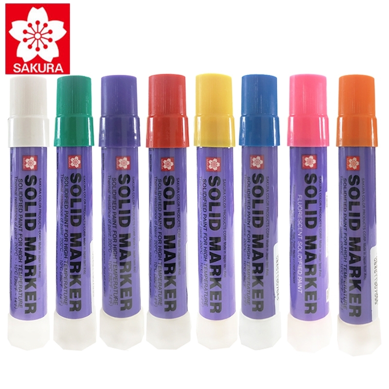1Pcs Japan Sakura Solid Marker Industrial Pen Dry Can Write on Steel Plate Water Oil Surface Multi-function Pen Y200709
1Pcs Japan Sakura Solid Marker Industrial Pen Dry Can Write on Steel Plate Water Oil Surface Multi-function Pen Y200709