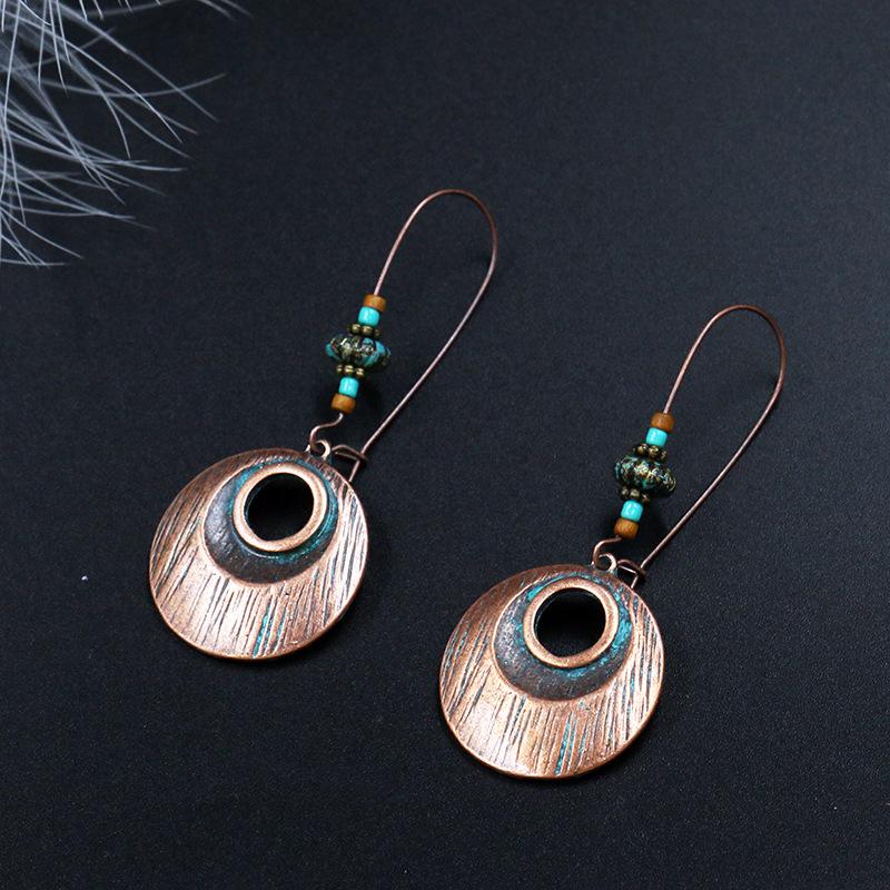 Vintage Circle Pendant Hoop Earrings for Women Girl Ethnic Bohemia Round Beads Pendant Drop Ear Cuff Earrings Hoop
Vintage Circle Pendant Hoop Earrings for Women Girl Ethnic Bohemia Round Beads Pendant Drop Ear Cuff Earrings Hoop