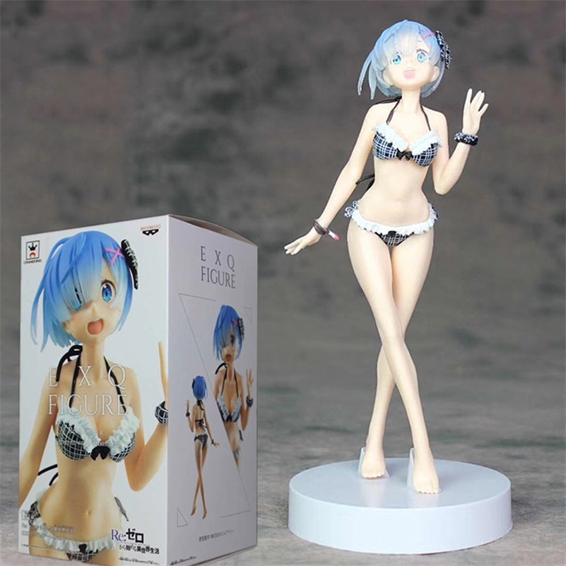 Zero Life in a Different World from Zero Anime Rem Bikini EXQ Swimsuit ver. Boxed 22cm PVC Action Figure Collection model toy 201202
Zero Life in a Different World from Zero Anime Rem Bikini EXQ Swimsuit ver. Boxed 22cm PVC Action Figure Collection model toy 201202