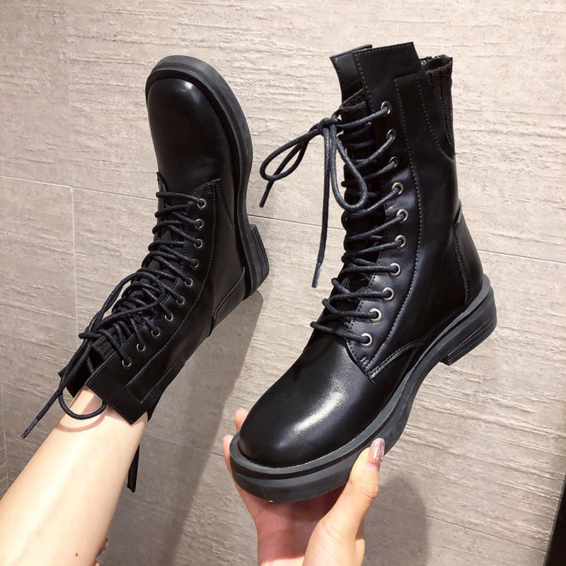 Toe Round Autumn 2020 Women's Low Heel Shoes Luxury-feminine Designer Boots Rock Fashion Riding Ladies P9up, Black
Toe Round Autumn 2020 Women's Low Heel Shoes Luxury-feminine Designer Boots Rock Fashion Riding Ladies P9up, Black