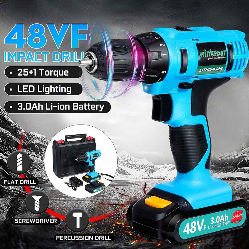 21V Electric Cordless Brushless Impact Drill Tool Drill Screwdriver DIY Power Tool Rechargable Li-ion Battery with Box 
21V Electric Cordless Brushless Impact Drill Tool Drill Screwdriver DIY Power Tool Rechargable Li-ion Battery with Box