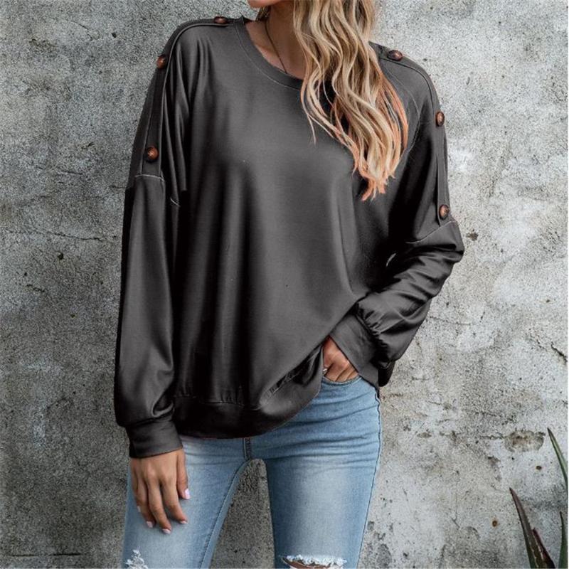 Women's Hoodies & Sweatshirts Fashion Casual Women Spring Autumn Winter Loose Pullover Long Sleeve Round Neck Solid Shopping Dating Daily We, Black
Women's Hoodies & Sweatshirts Fashion Casual Women Spring Autumn Winter Loose Pullover Long Sleeve Round Neck Solid Shopping Dating Daily We, Black
