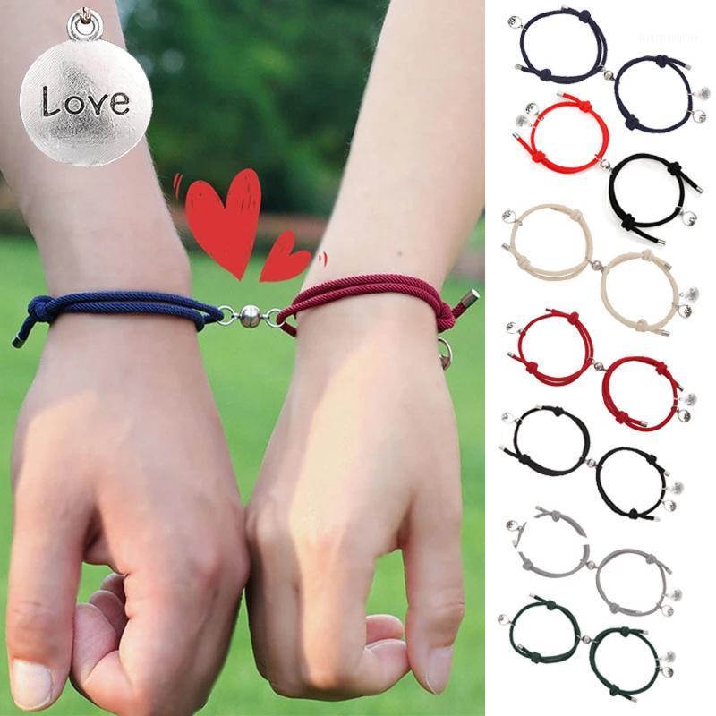 Bangle Magnetic Couple Bracelets Set For Women Men Vows Of Eternal Attractive Handmade Bracelet Lover's Charm Paired Jewelry Wholesale, Black
Bangle Magnetic Couple Bracelets Set For Women Men Vows Of Eternal Attractive Handmade Bracelet Lover's Charm Paired Jewelry Wholesale, Black