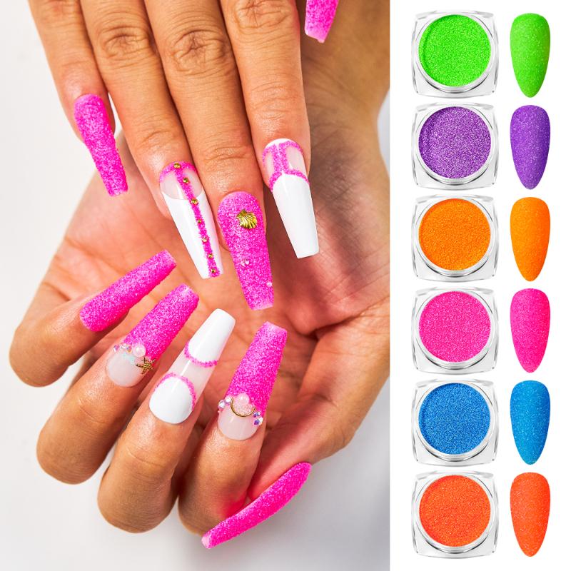 6 Box Nail Powder Pigment Set Fluorenscence Spangle Nail Glitter Make Up Shimmer Shining Chrome Dust Decoration
6 Box Nail Powder Pigment Set Fluorenscence Spangle Nail Glitter Make Up Shimmer Shining Chrome Dust Decoration